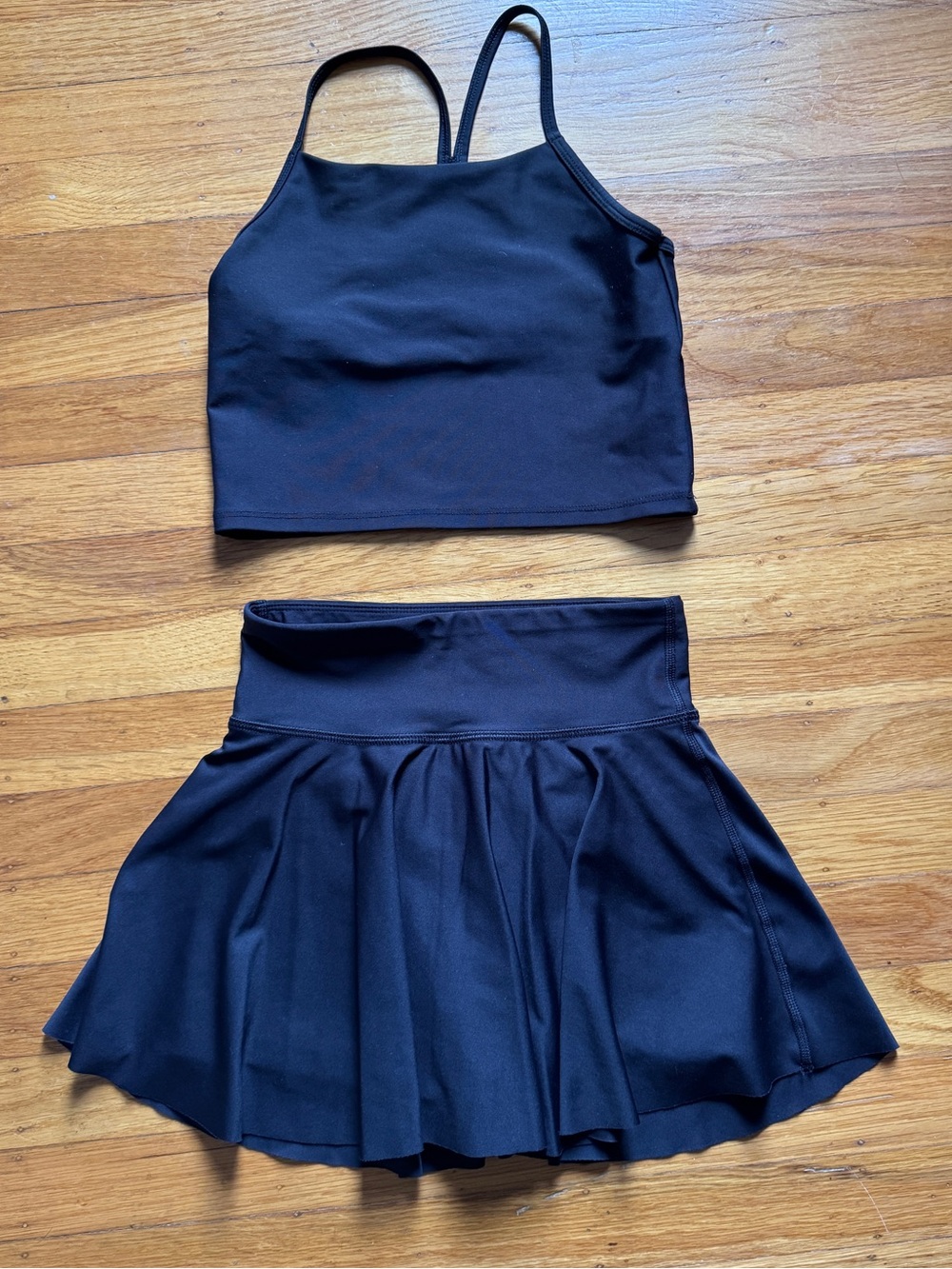 Old Navy / Powersoft skort & racerback tank combo